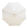 Bolero ronde parasol creme 3m