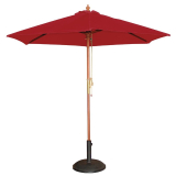 Bolero Ronde Rode Parasol 3 Meter