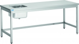 Werktafel met spoelbak Model MELINA 1000 mm