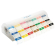Vogue oplosbare kleurcode dagstickers met stickerdispenser