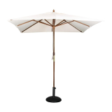 Bolero Vierkante Parasol Crèmekleur 2,5m