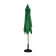 Bolero vierkante groene parasol 2,5 meter