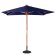 Bolero vierkante donkerblauwe parasol 2,5 meter