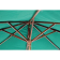 Bolero ronde parasol groen 2,5m