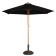 Bolero ronde parasol zwart 2,5 meter