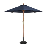 Bolero Ronde Donkerblauwe Parasol 2,5 Meter