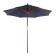 Bolero ronde donkerblauwe parasol 2,5 meter