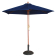 Bolero ronde donkerblauwe parasol 2,5 meter