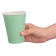 Fiesta Recyclable koffiebekers enkelwandig turquoise 340ml (1000 stuks)