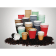 Fiesta Recyclable koffiebekers enkelwandig turquoise 340ml (1000 stuks)