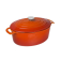 Vogue ovale inductie braadpan oranje 6L