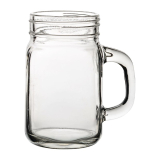 Utopia Mason Jars Met Handvat 430ml (24 Stuks)