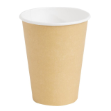 Fiesta Recyclable Koffiebekers Enkelwandig Lichtbruin 34cl (1000 Stuks)