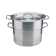 Vogue aluminium pan met au bain marie inzet 4L