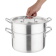 Vogue aluminium pan met au bain marie inzet 4L