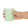 Fiesta Recyclable koffiebekers enkelwandig turquoise 225ml (1000 stuks)