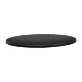 Topalit Classic Line Rond Tafelblad Antraciet 80cm