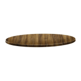 Topalit Classic Line Rond Tafelblad Atacama Kersenhout 80cm