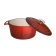 Vogue ronde inductie braadpan rood 4L