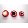 Olympia Café cappuccinokoppen rood 34cl (12 stuks)