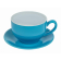 Olympia Cafe cappuccinokoppen blauw 34cl (12 stuks)