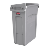 Rubbermaid Slim Jim Container Met Luchtsleuven 60l