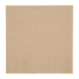 Fiesta Recyclable Servetten 1/4 Vouw Gerecycled Kraftpapier 240mm (4000 Stuks)