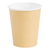 Fiesta Recyclable Koffiebekers Enkelwandig Lichtbruin 23cl (1000 Stuks)