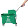 Jantex Kentucky rolemmer met wringer groen 20L