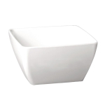 Aps Pure Vierkante Melamine Kom Wit 25x25cm