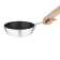 Vogue anti-aanbak aluminium conische sauteuse 24cm