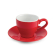 Olympia Café espresso schotel rood (12 stuks)