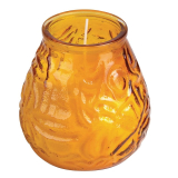 Bolsius Lowboy Kaarsen Amber (12 Stuks)