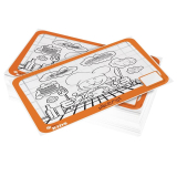 Dining Kids Placemats om in te Kleuren (200 Stuks)