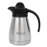 Olympia Thermoskan Met Schroefdop en Opschrift Milk 500ml