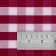 Mitre Comfort Gingham servet rood-wit 41x41cm (10 stuks)