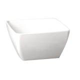 Aps Pure Vierkante Melamine Kom Wit 19x19cm