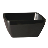 Aps Pure Vierkante Melamine Kom Zwart 19x19cm