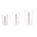 Pro-measure Polypropyleen Maatkannen Set - 250ml, 500ml & 1L