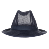 Trilby Hoed Met Haarnetje Blauw L