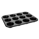 Vogue Carbonstalen Anti-kleef Bakvorm 12 Muffins