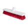 Jantex Hygiene zachte bezem 30cm rood