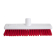 Jantex Hygiene zachte bezem 30cm rood