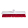 Jantex Hygiene zachte bezem 30cm rood