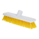 Jantex Hygiene zachte bezem 30cm geel