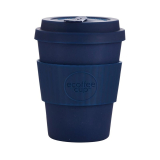 Kerr & Napier Ecoffee Cup herbruikbare bamboe koffiebeker donkerblauw 340ml
