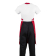 Whites halterschort polyester-katoen rood