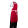 Whites halterschort polyester-katoen rood