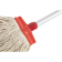 SYR stay-flat Kentucky mop katoen rood