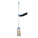 SYR stay-flat Kentucky mop katoen blauw